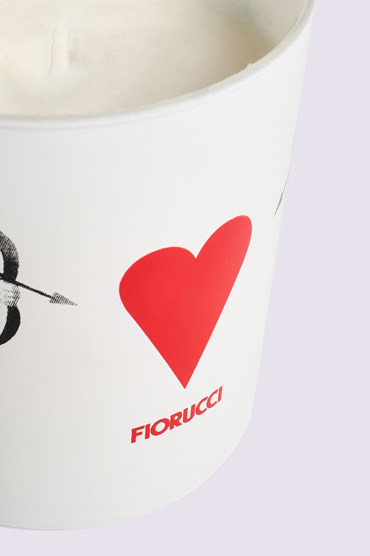 Cupid Scented Candle White